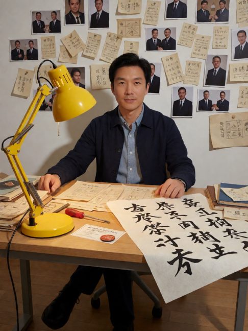 老年大学书法班结业展前，第七张临帖被换了
