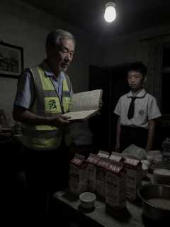 垃圾分类督导员老吴，和每天中午来的校服男孩