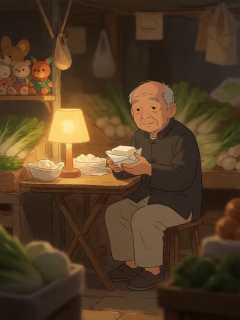凌晨四点菜市场，豆腐摊老赵把最后一块嫩豆腐留给谁