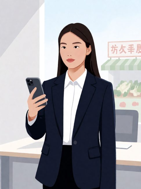 街道办宣传岗小陈的第三次短视频口播拍摄