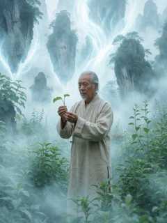 灵药圃的老何把一株废苗移出山门又抱回来